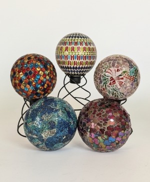 Gazing Ball with Stand 