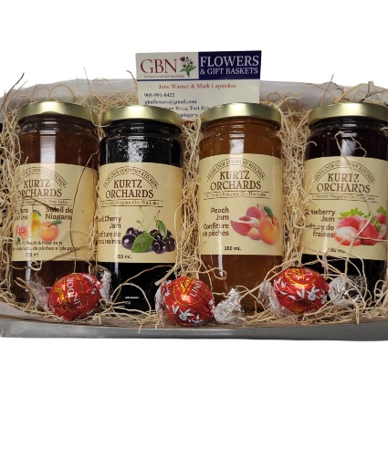 GBN  4 pack Jam Assortment Kurtz Orchards