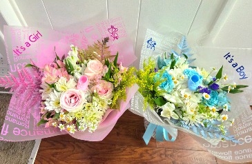 Gender Reveal Flower Arrangements  in Vacaville, CA | Vior Floral Art