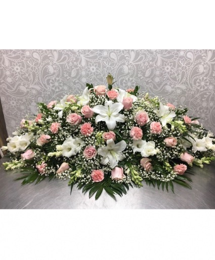 Beautiful Life  Casket Spray 