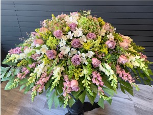 English Garden Casket Spray 