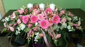 Gentle Grace Casket Spray