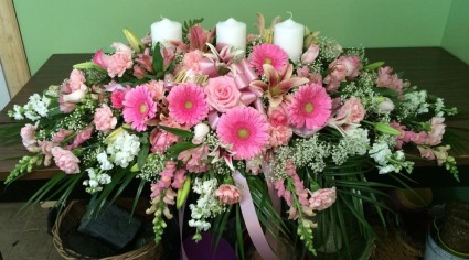 Gentle Grace Casket Spray