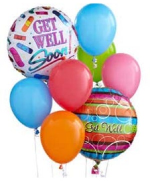 Get Well Balloon Bouquet 