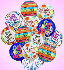 Get Well Mylar Balloon 