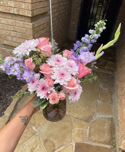 Get Well - Pink and Purple  
