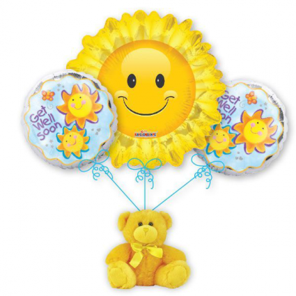 Get Well Soon Balloon Bouquet Balloon Bouquet
