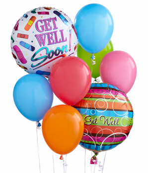 Get Well Soon Balloon Bouquet 