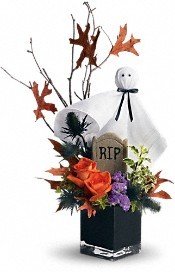 GHOSTLY GARDENS BOUQUET Halloween Arrangement