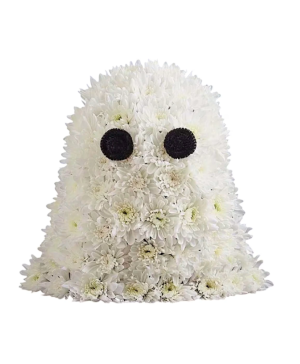 Ghosty Halloween Ghost Floral Arrg