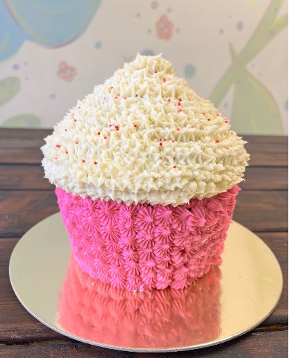 Giant  Gourmet Cupcake by Rainy Sunday Cupcakes 