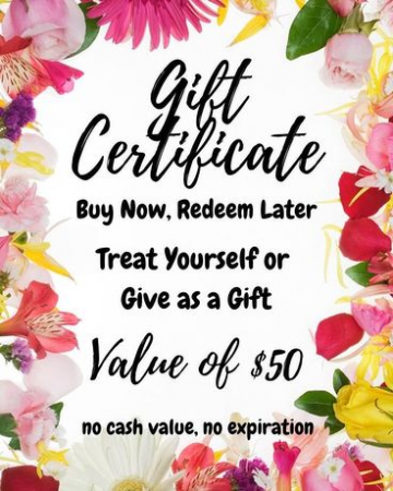 Gift Certificate Gift 