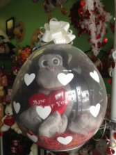Gift in a balloon 