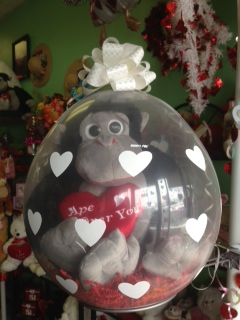 Gift in a balloon 