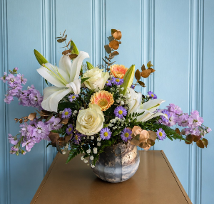 GILDED GARDEN FRESH ARRANGEMENT