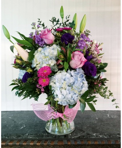 GINA'S High-End Garden In Large Mouth Vase