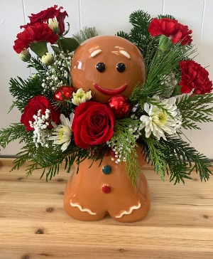Gingerbread Cookie Jar Comes With Cookies