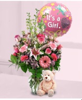 Girl Package Fresh Arrangement