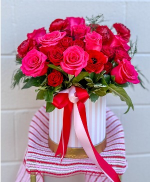 Give Me ALL The Roses!  Valentine Mixed Arrangement 