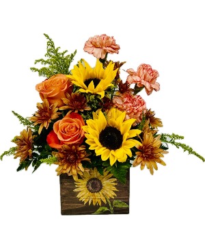 Give Thanks Wooden Box