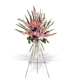 Gladiola Easel SYMPATHY EASEL