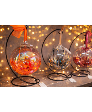 Glass Orb on A Stand  