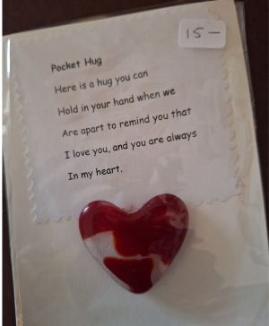 GLASS POCKET "HUG" 