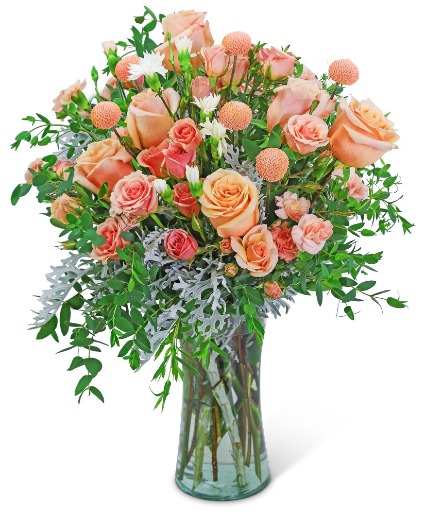 Glazed Honeycrisp Flower Arrangement