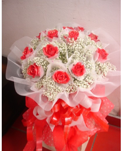 Glitter Roses Valentine's Day/ Congratulations 
