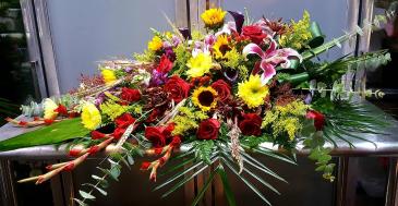 Autumn's End  $300.95, $350.95 $400.95 in Universal City, TX | BLOOMINGTONS FLOWER SHOP