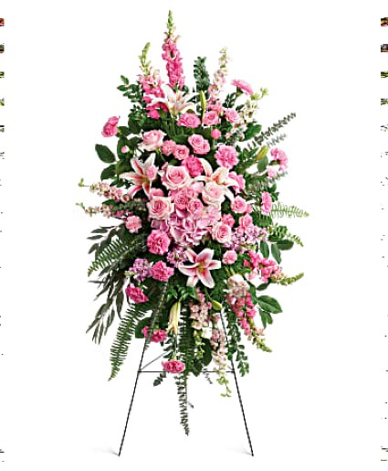 Glorious Farewell Spray sympathy arrangements
