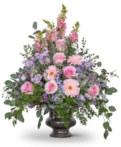 Glorious Garden Urn Flower Arrangement