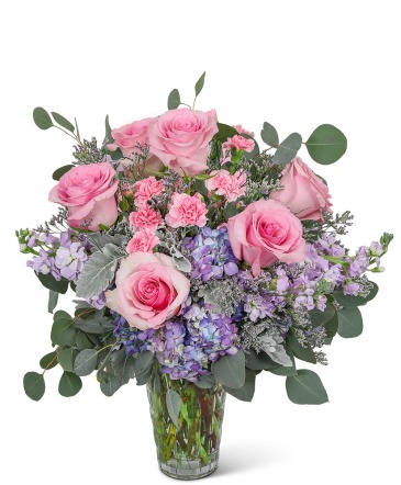 Glorious Garden Vase Flower Arrangement in Houston, TX | EXOTICA THE SIGNATURE OF FLOWERS