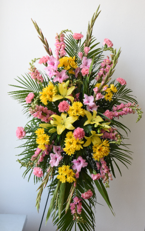 Glorious Life Standing Spray  in La Grande, OR | FITZGERALD FLOWERS