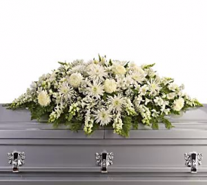 Glorious Light Casket Spray