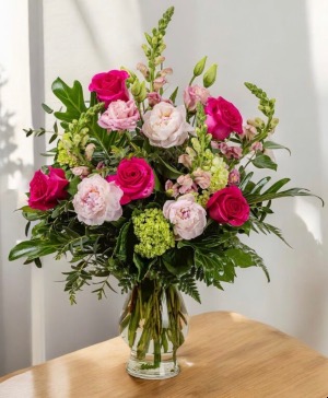Glorious Peonies!  Vase