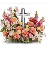Glory & Grace Crystal Cross Bouquet