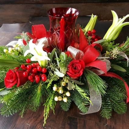 Glory on Christmas Centerpiece
