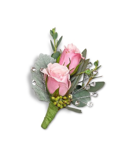 Glossy Boutonniere Boutonniere