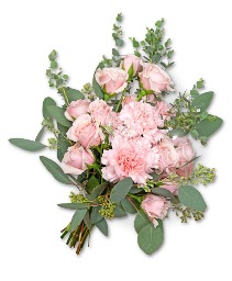 Glossy Hand-tied Bouquet Sympathy