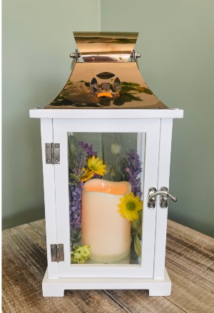 Glowing Copper Lantern 