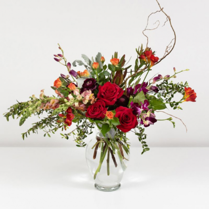 Glowing Embers Garden Style Flowers