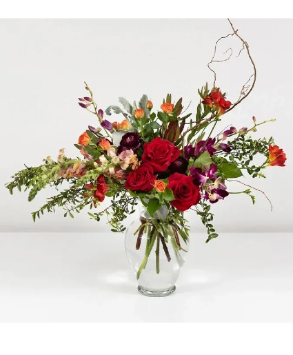 Glowing Embers Vase Arrangement 