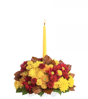 Glowing Fall Centerpiece Fall