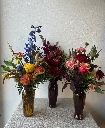 Glowing Rose Budvase  in La Grande, OR | FITZGERALD FLOWERS