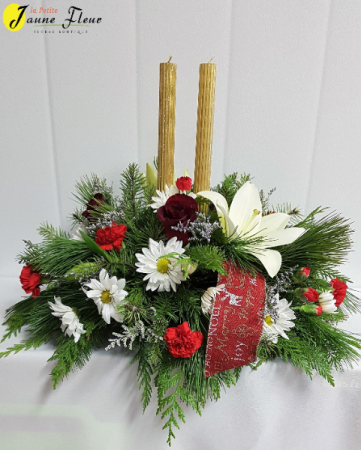 Holiday Spirit candle colors may vary due to supply