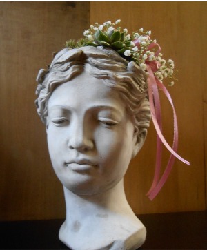 Goddess Head Planter