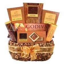 SOLD OUT Godiva Chocolate -MED Gift Basket