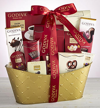 GODIVA CHOCOLATES BASKET 