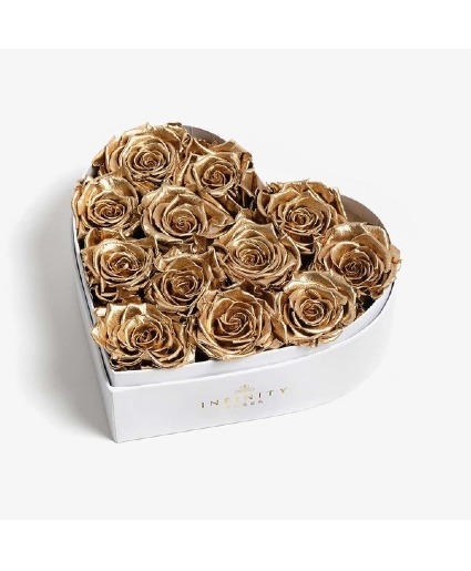 Gold Eternal Roses 